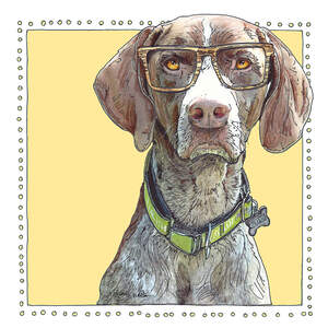 German Shorthaired Pointers Art Prints