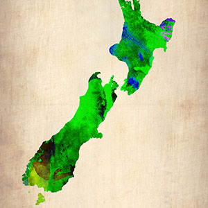 New Zealand Canvas Art Prints