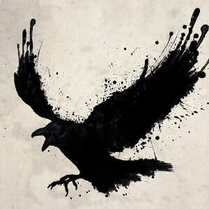 Ravens Canvas Artwork
