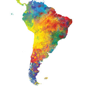 South America Canvas Prints