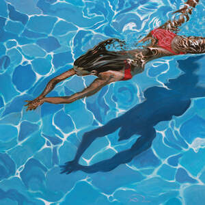 Swimming Art Prints