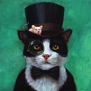 Tuxedo Cats Canvas Art Prints